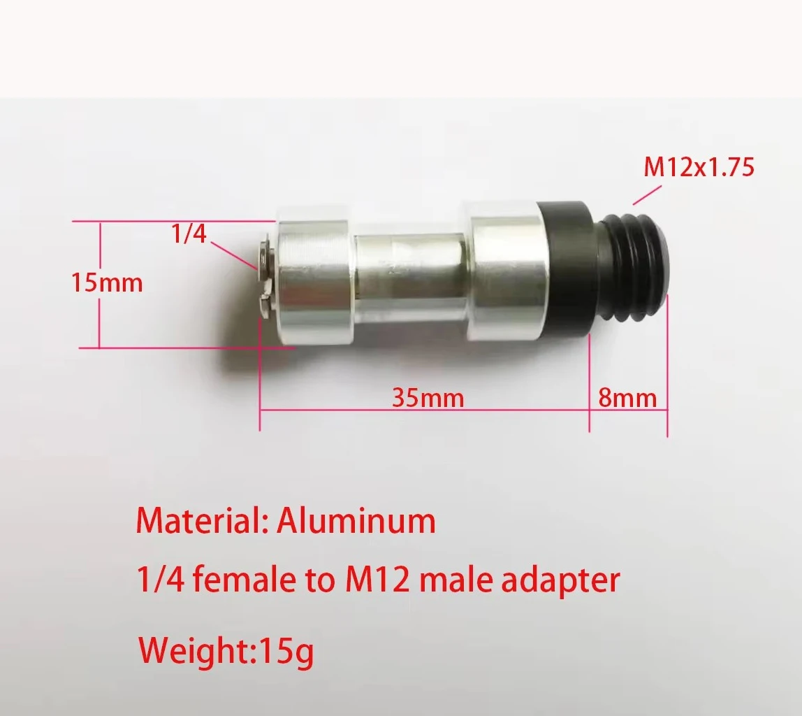 1/4"-20 Thread Hole…