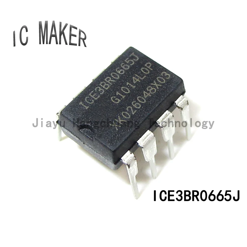 1PCS ICE3BR0665J DIP-8 3BR0665JZ DIP-7 Offline Switching Converter LCD power management chip