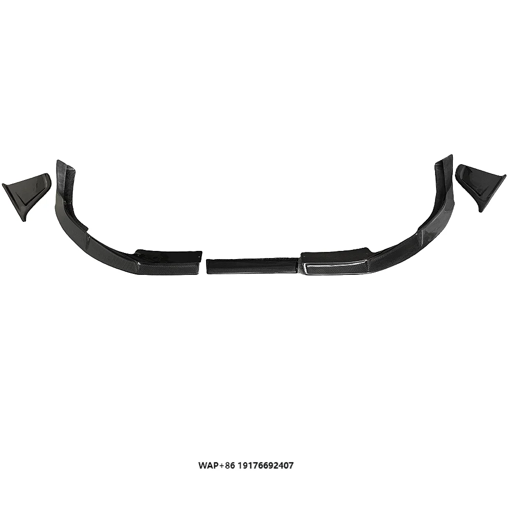 

Suitable for F8 Modification Upgrade M-type Dry Carbon Fiber Front Bumper Separator Diffuser Lip Body Kit