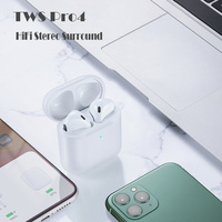 Air pro4 TWS Wireless bluetooth headphone noise canceling earphone earbuds bluetooth for xiaomi lenovo air pods airpod pro