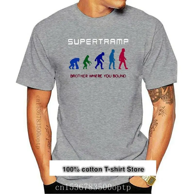 Camiseta negra de SUPERTRAMP Brother, camiseta de banda de Rock, talla S-3XL, novedad de 2024