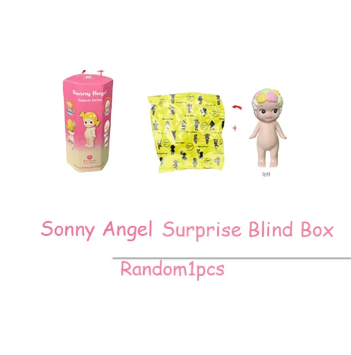 Macny Anime Blind Box Hippers Action Figures Toy, Angel Mysterious Surprise Toy, Anime Model, Butter, GérChildren, Christmas