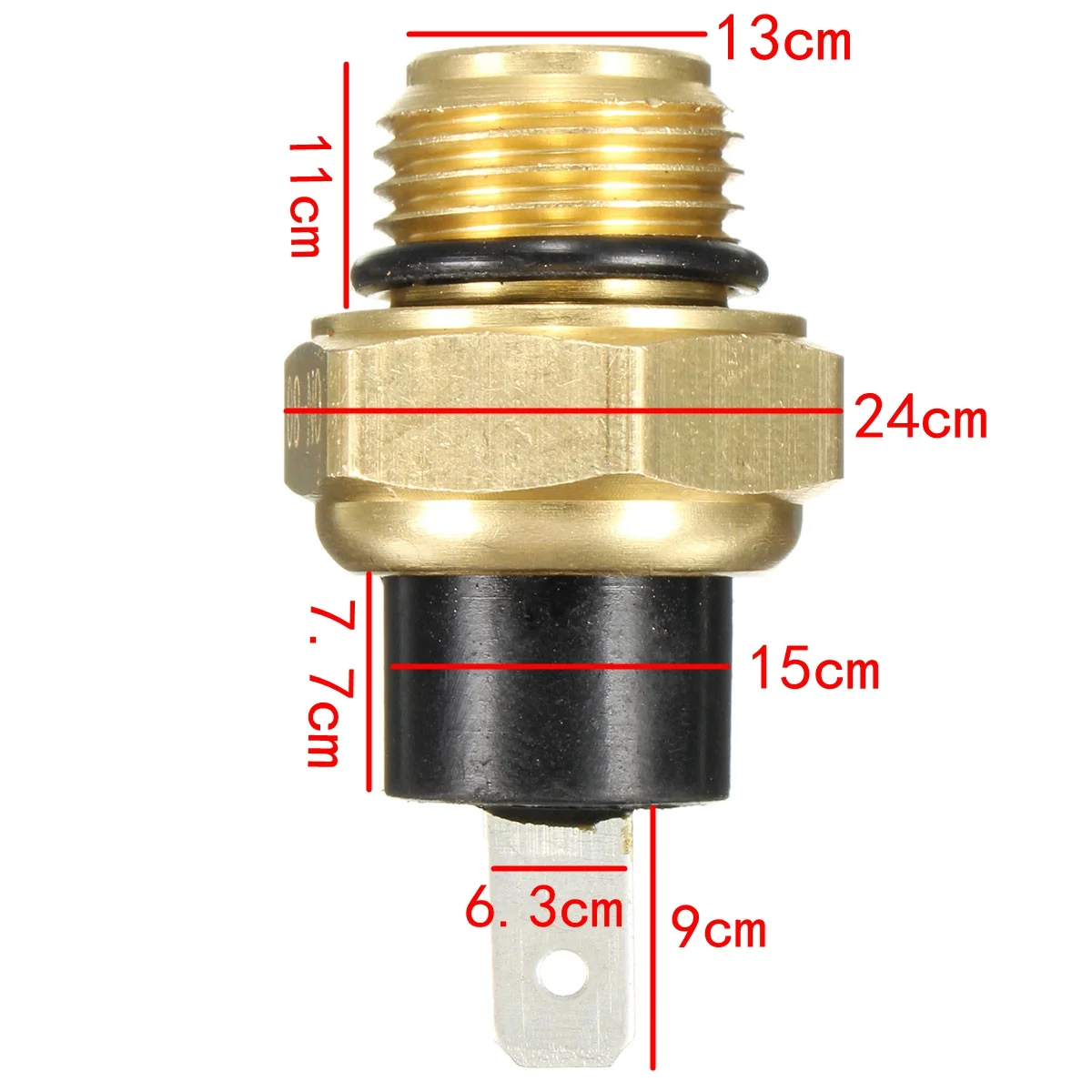 Motorcycle Engine Parts Coolant Radiator Fan Thermo Switch Water Temperature Sensor For Honda 37760-MT2-003 3042678