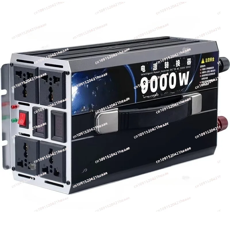 Suitable for Electric Vehicle On-board Power Converter High Power Car Inverter, 12V 24V 48V 60V to 220V Modified Sine Wave