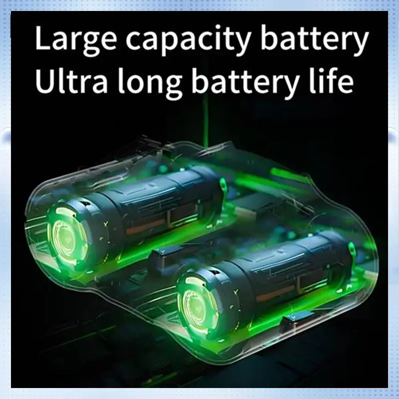

ABMW-Waist-Mounted Fan Long Battery Life Outdoor Camping Fan Large Construction Site Portable Waist-Mounted Fan Small Fan