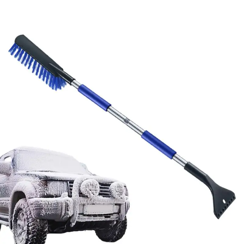 

Snow Remover For Cars 2-in-1 Car Ice Scraper And Brush Car Scraper Snow Brush Versatile Snow Ice Scraper Car Snow Scraper For