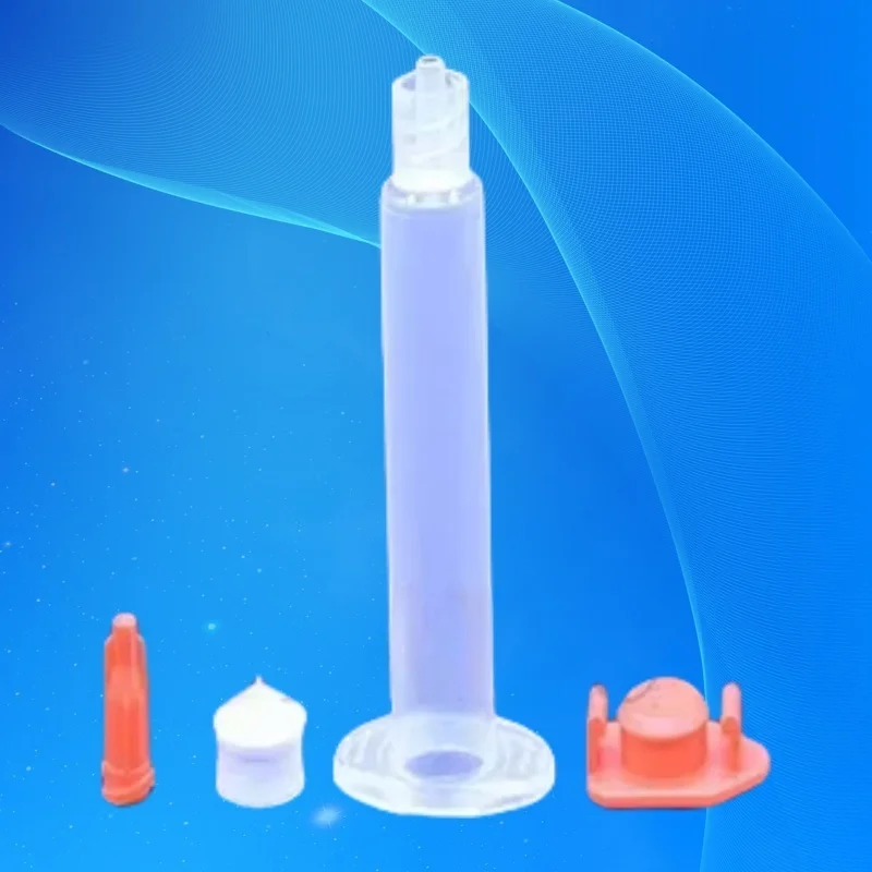 Wholesale 3cc/ml Clear Pneumatic Liquid Dispensing Syringe Barrel With Accessories (Barrel+Stopper/Piston+Tip Cap) 2,500Sets/Lot