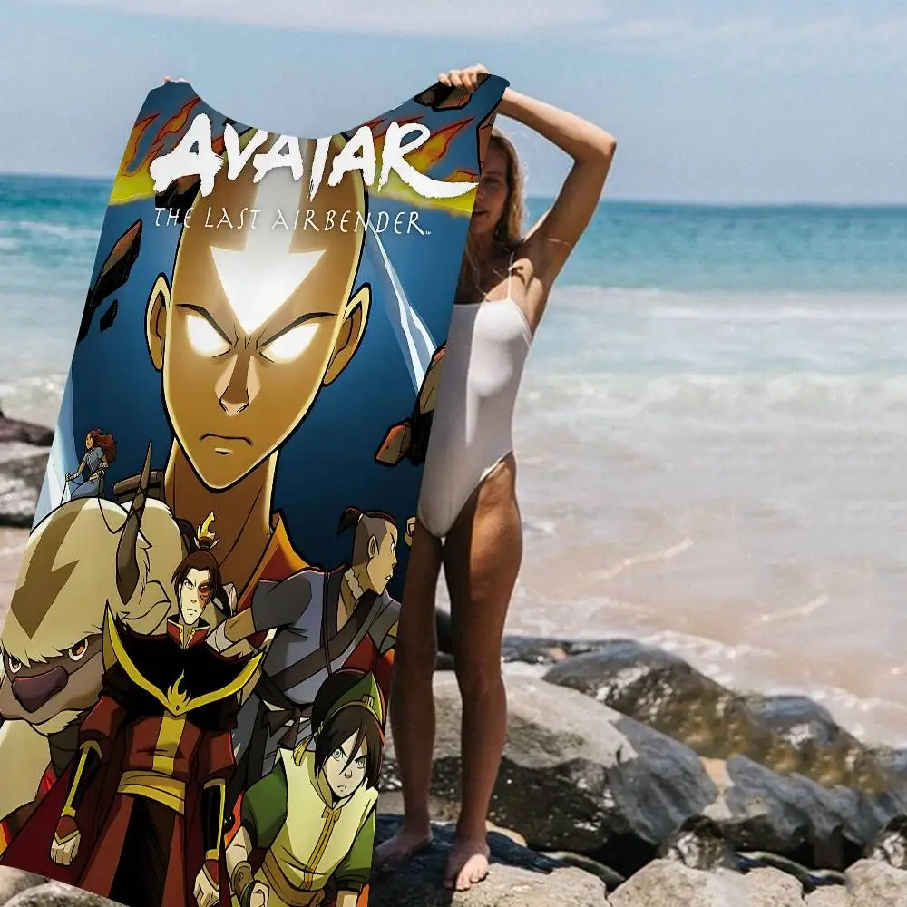 A-Avatar-The Last AirbenderS Microfiber Beach Towel Absorbent Quick dry Soft Yoga Swimming Resort Mountain Climbing Towel