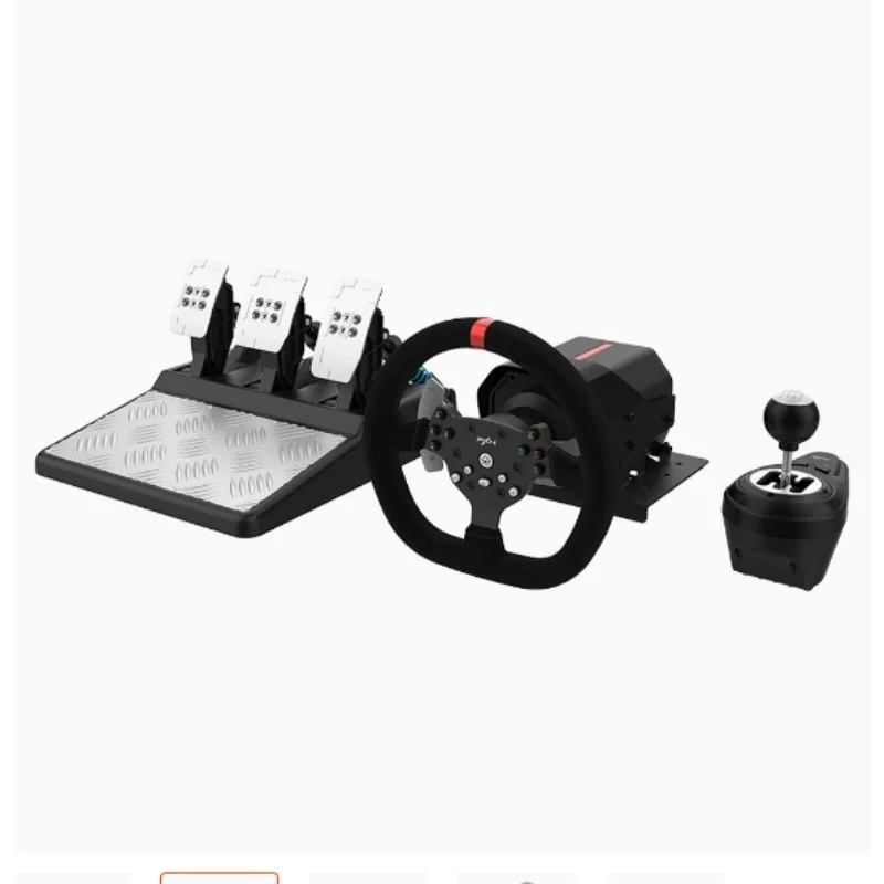 SpotPXN-V10 Force Feedback Racing Game Steering Wheel 900-degree Compatible PC