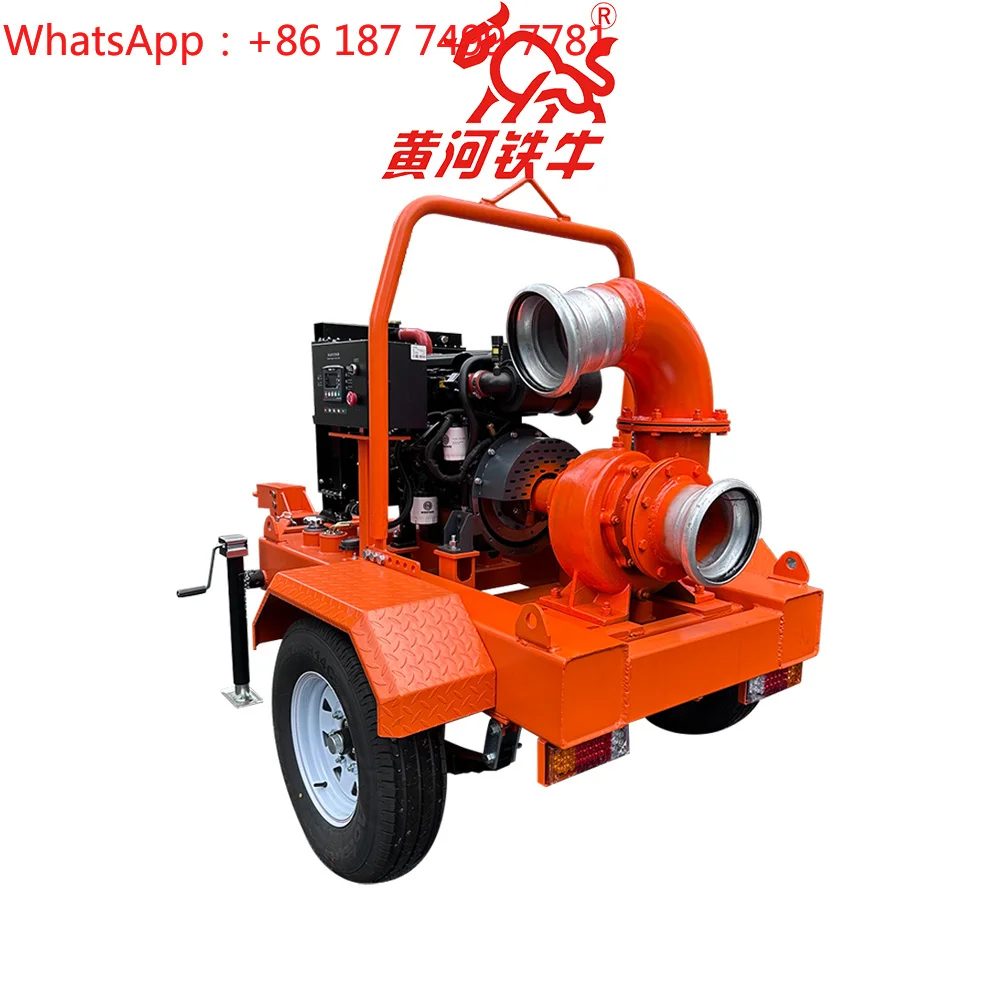 Trailer-mounted Mixed-flow Pump   Water Pump Sewage Pump