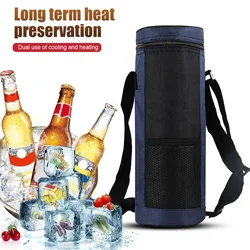 Thermal Bag Portable Cooler Bag 750ml Wine Bottle Insulated Bag Camping Large Insulated Picnic Waterproof Thickened Cooler Bag