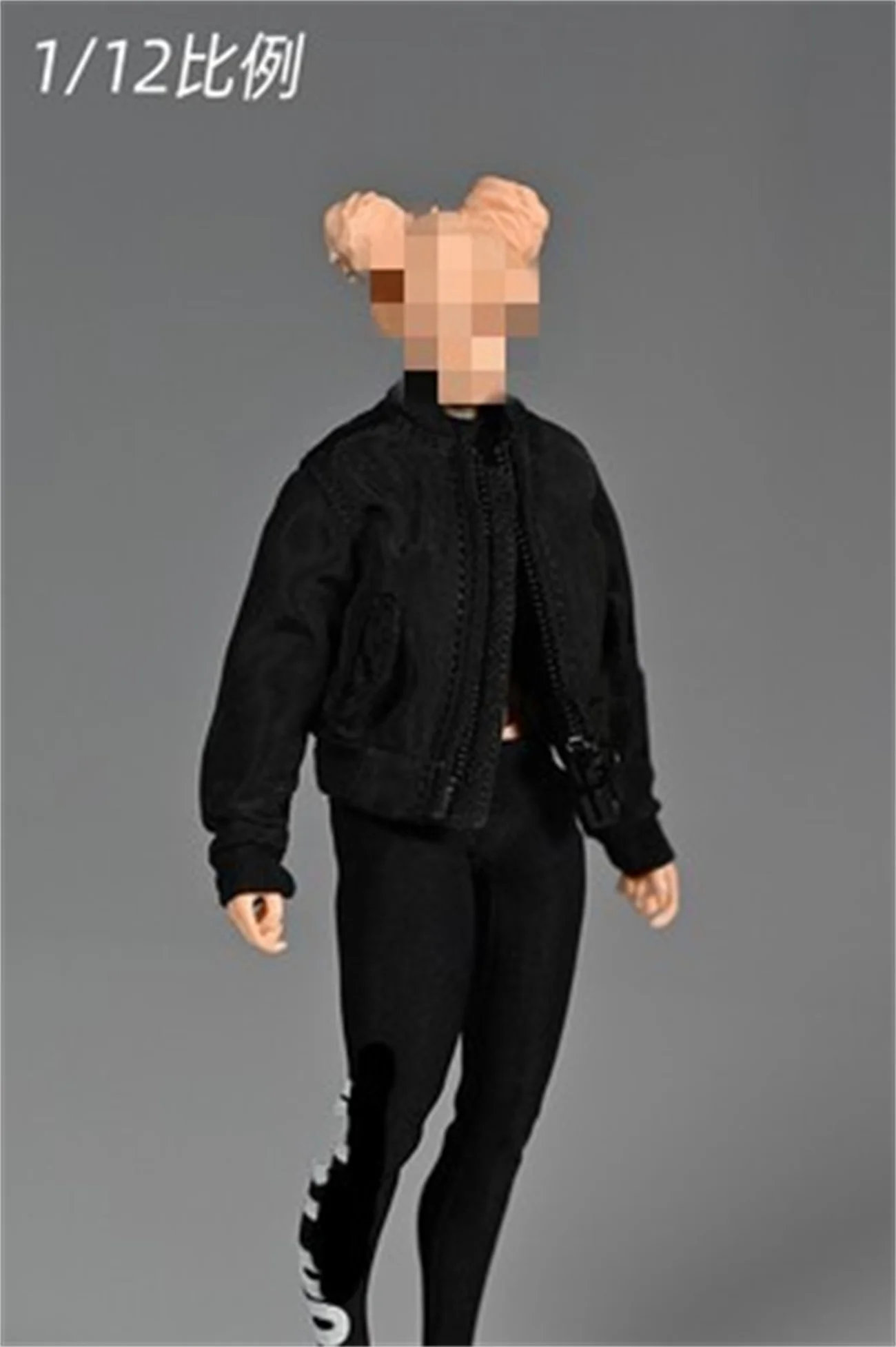Veste de dehors à Taille Ouverte pour Femme, Pantalon de dehors Imprimé, Collants de 6 Pouces, Corps de Figurine d'Action de Soldat Anime, Tendance 1/12