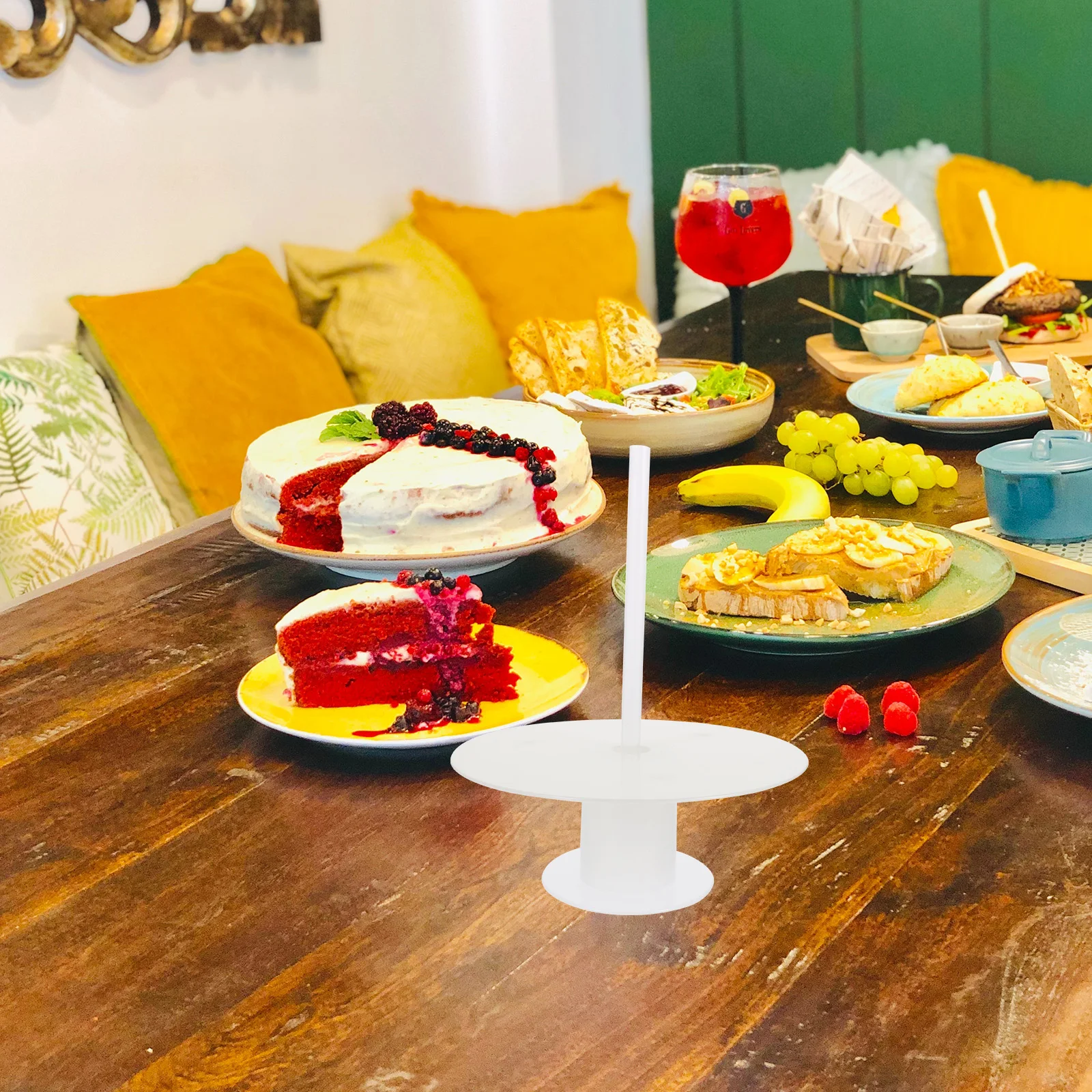 

5 Sets Cake Pile Table Piling Bracket Sticks Support Rods Supports for Stacking Dessert
