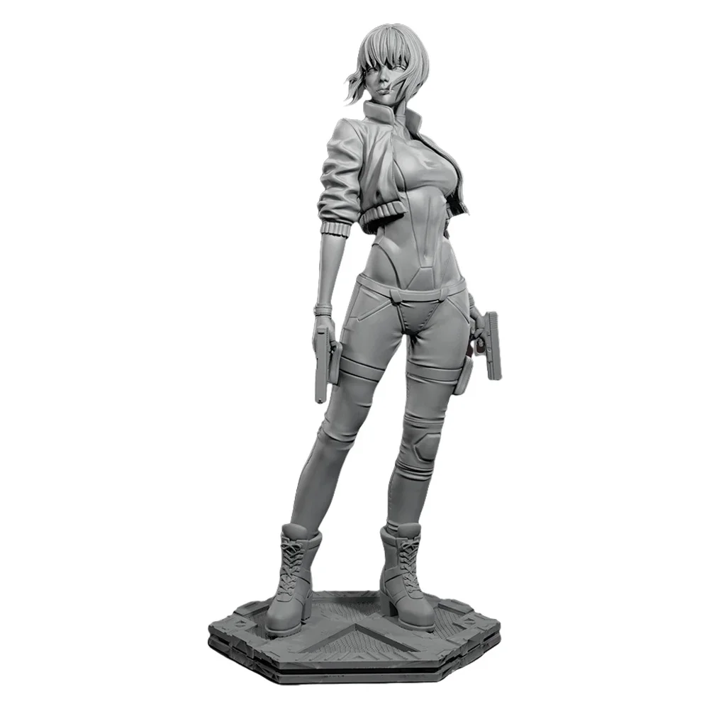 Motoko Kusanagi 1:18 Miniature Figure Resin Model Kit Unpainted Plastic Model Kit a2299