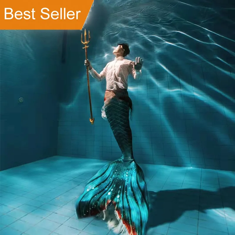 

New Design Free Shipping Mermaid Tail Stage Aquarium Show Fish Skin Tail Cosplay Costume Kids Swimming With Great Quality