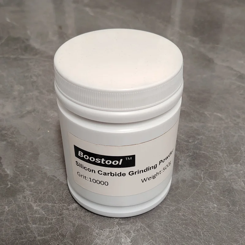 500 جرام Grit6000,8000,10000 مسحوق طحن كاربورنوم أسود فائق الصغر بواسطة آلة بهلوان الاهتزاز الجاديت اليشم العقيق تلميع #6