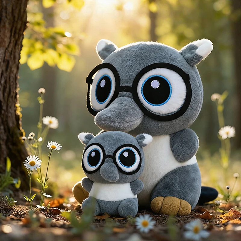 

New Kawaii 50cm YIMO Malaysia TAPU'S Little Mood Series Flocking Style Cute Desktop Decoration Birthday Gift Party Favors Gifts