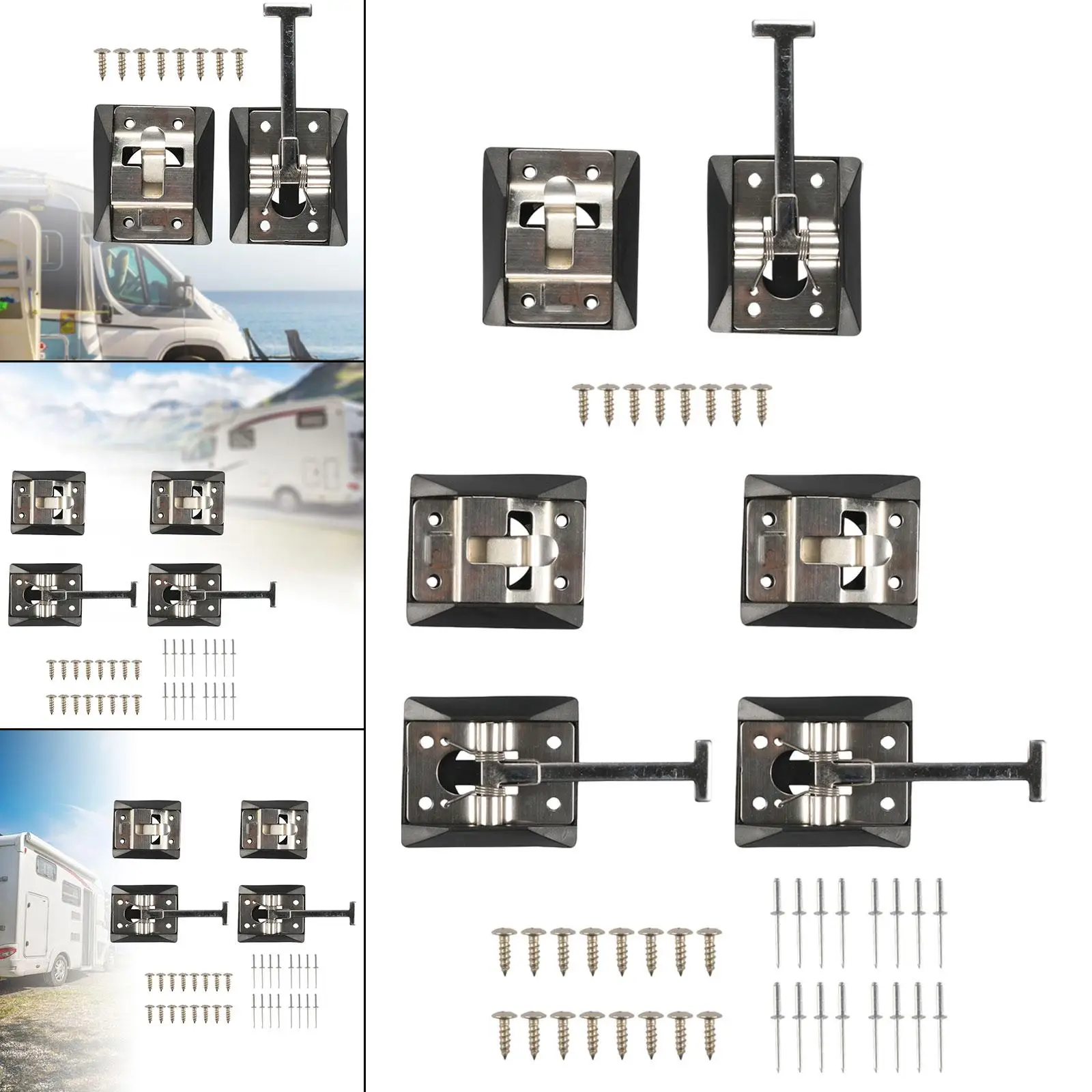 T Form Eingangstür verriegelung halter rv Tür halter für Wohnmobil camper Gepäck