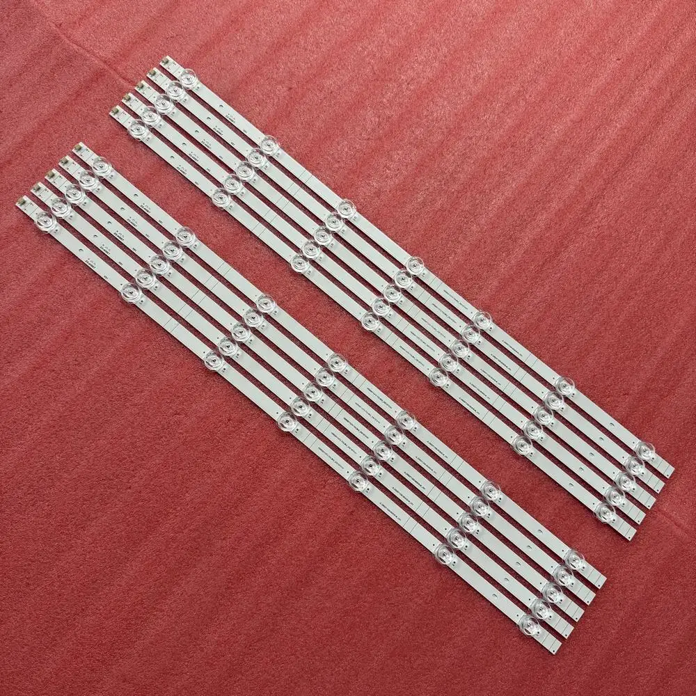 10pcs/set LED backlight Strip For HISENSE 65E7HQT 65E7HQTUK HD650Y1U72-T0L9K2 JL.D65071330-003HS-M V01