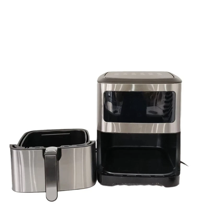 Automatic power-off function of high-end 10L smart touch screen air fryer included in the smart cooker product category