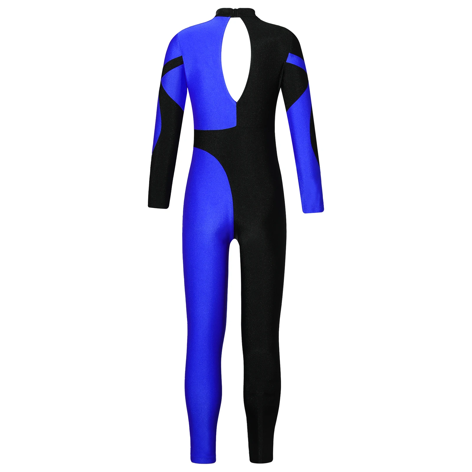 Mono de gimnasia para niñas, medias de Ballet, monos de manga larga con diamantes de imitación brillantes, traje de leotardo de Ballet y danza