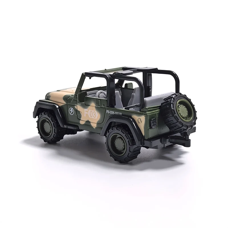 Pull Back Car Children's Toy Model Simulation Military Armed Tank Helicopter Armored Vehicle Ambulance Truck Alloy Metal+plastic