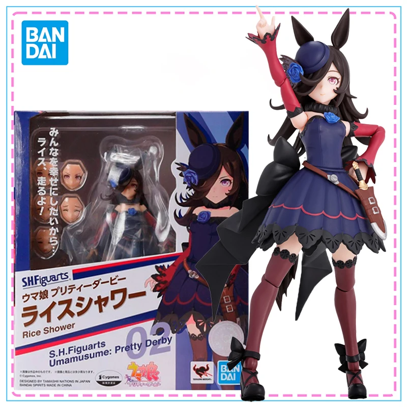 

Bandai S.H.Figuarts Pretty Derby Anime Figure Tokai Teio Action Figures Genuine SHF Model Kit Figures Joints Movable Model Gift