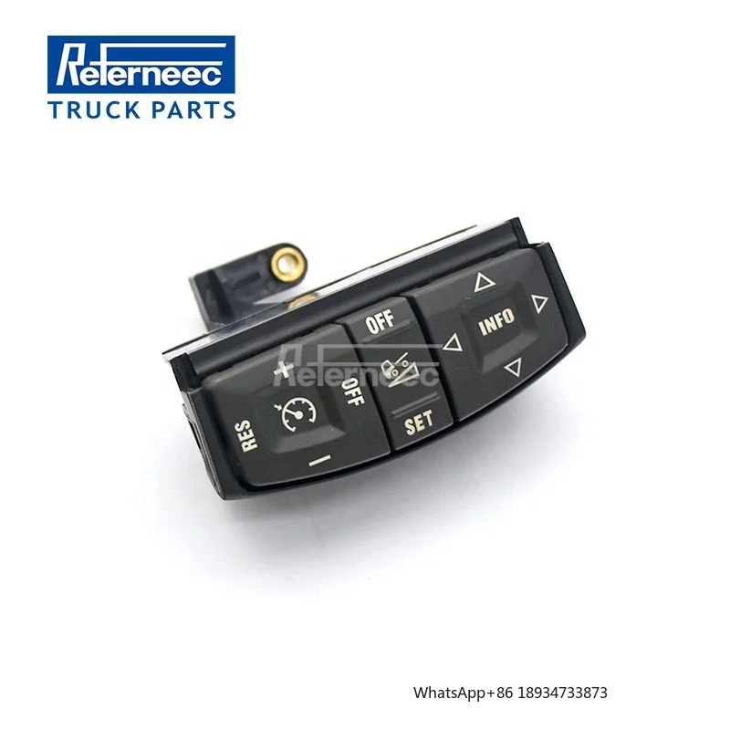 REFERNEEC Truck Switches 1486287 Switch Steering Wheel for SCANIA Truck Cab Dashboard Control Switch