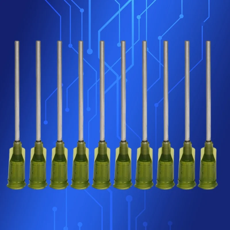 

‌ 100 шт., 14 г, 2 дюйма, нестерильные насадки для клея | SUS304 Иглы для дозирования с высоким расходом Бесплатная доставка ‌