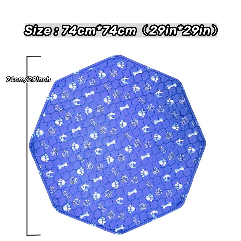 Reusable Dog Pee Pad Blanket Absorbent Diaper Cute Print Washable Puppy Training Pad Pet Bed Urine Mat for Cat Dogs Pet Supplies