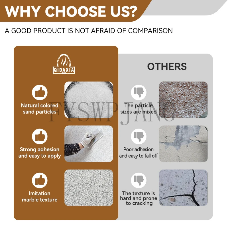 Picture 5: Wall Color Stone Paint Mara Color Stone Wall Art Paint Batch Scraping Imitation Marble Wall Floor Decorative Art Paint Wall Coat
