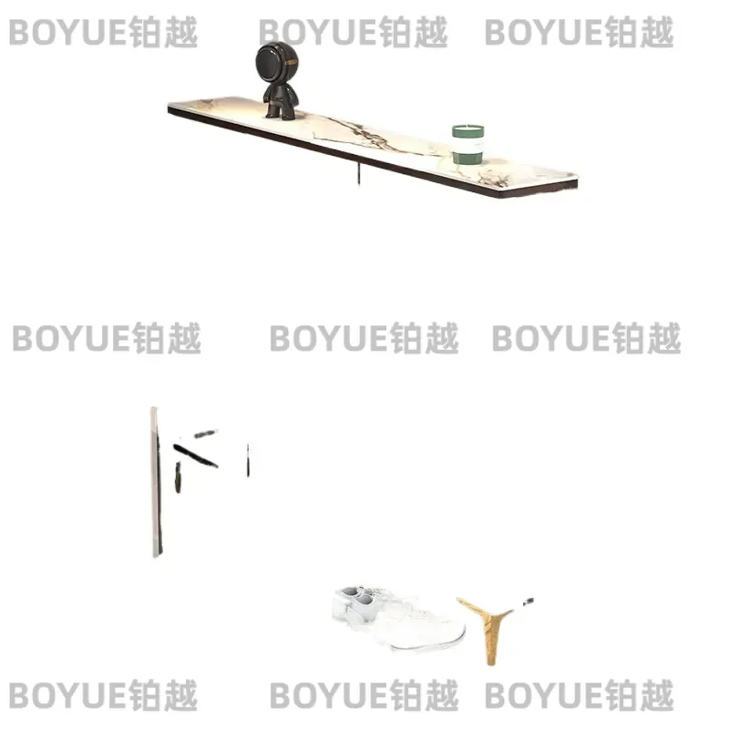 Ultra Thin Tipping Bucket Shoe Cabinet Wall Mounted Entryway Storage Bench Large Capacity Narrow Side Shoe Rack Home
