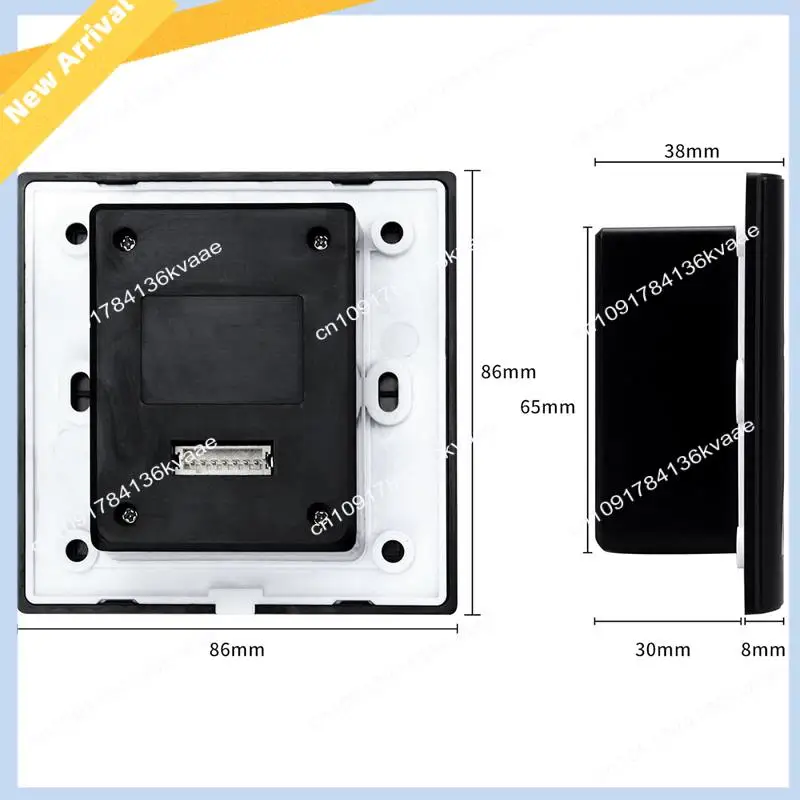 M01K 13.56Mhz IC Card Reader QR Code Access Control Card Reader,รองรับ Wiegand 26/34, RS485