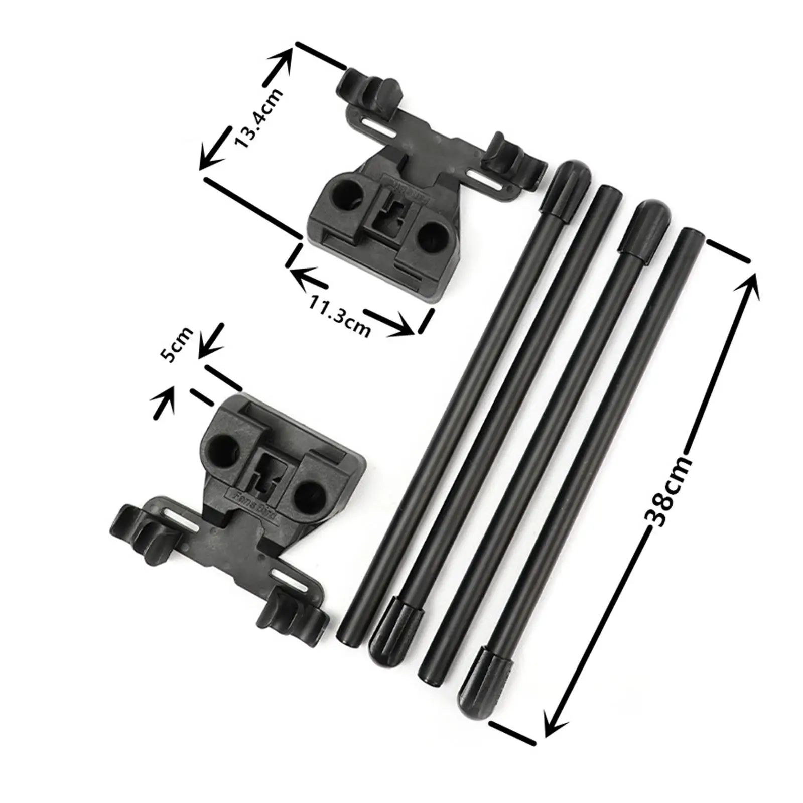 Portable Skateboard Foot Conversion Kit Foldable Camping Table DIY Furniture Legs for Outdoor Activities