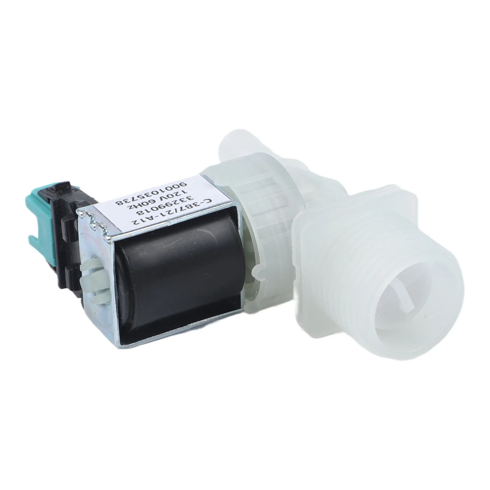 Washing Machine Water Inlet Solenoid Valve 9001035738/33299018 110V Replacement Part Plastic Casing Built in Filter Single Unit
