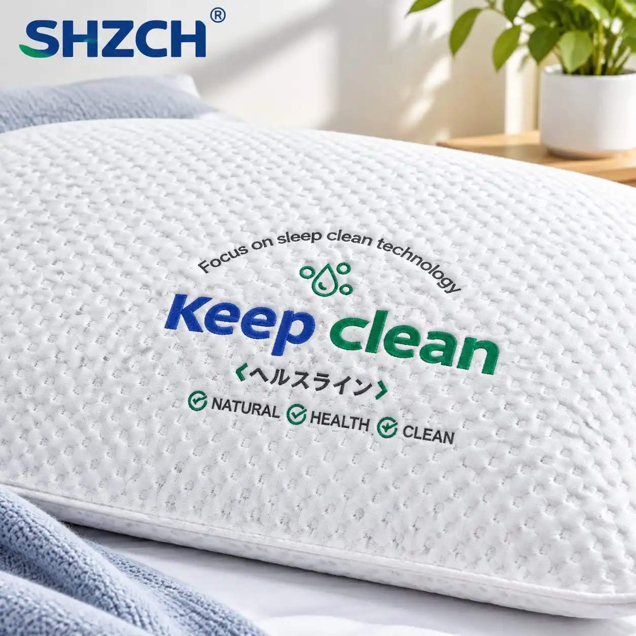 2PC 48x74CM Hotel-Grade Specifically Designed for Cervical Spine Protection and Sleep Aid Home Use Dormitory Single Pillow Core