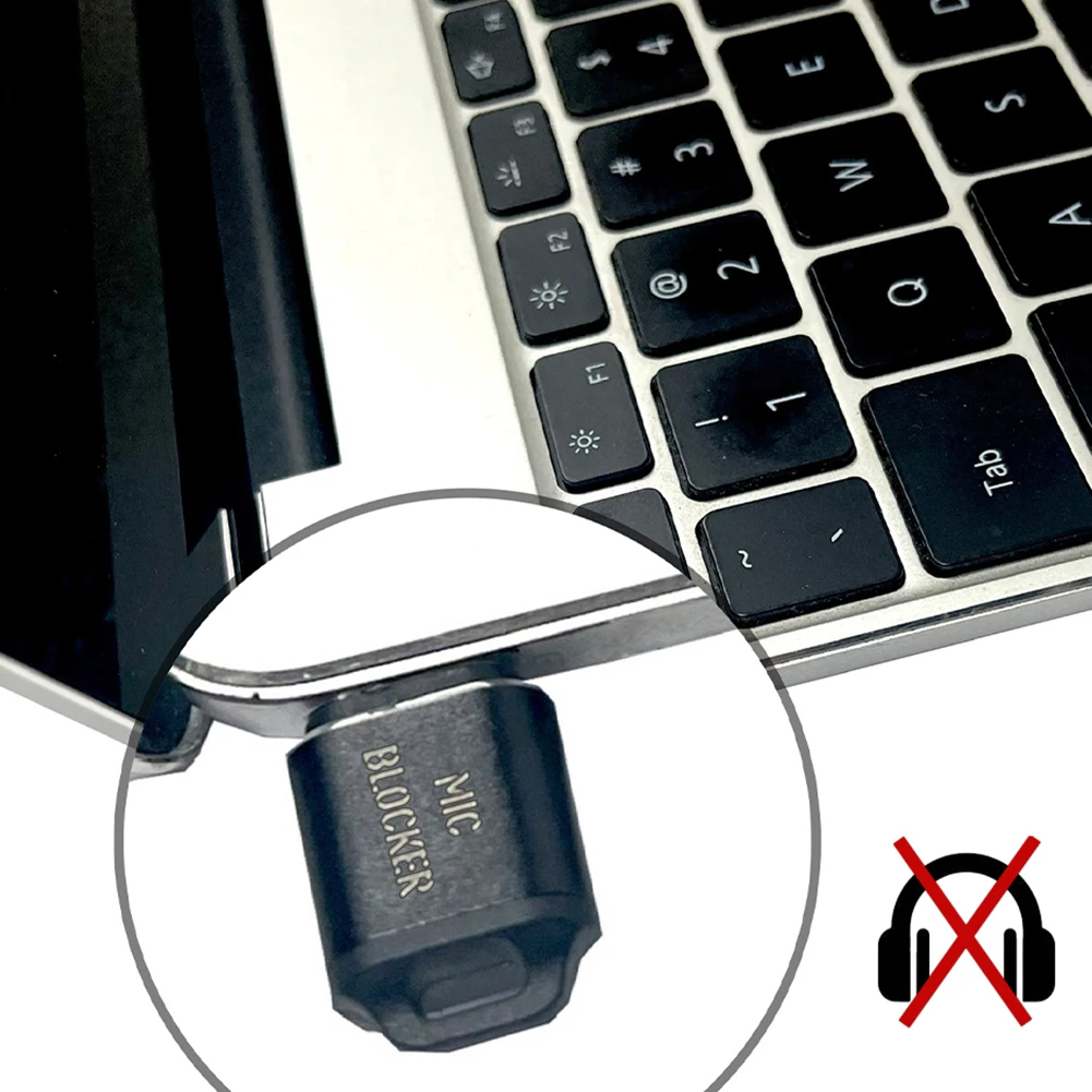 USB C MIC Blockers Lightweight Privacy Protector Multifunction Two-Way MIC Guard Blocker for Laptops Smartphones Tablets