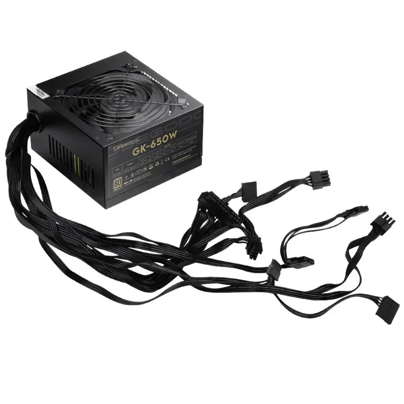 Silent Desktop Computer Main Box ATX Rated 300 400W 500W 600W 700W 850W PC Power Supply