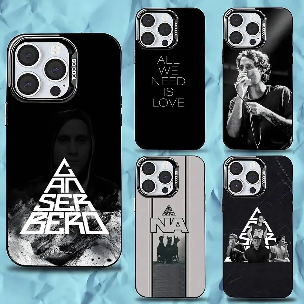 

Residente Canserbero Phone Case For iPhone 16,15,14,13,12,11,Pro,Max,Plus,Mini,XS,SE Anti Fall Black Matte Hard Bumper
