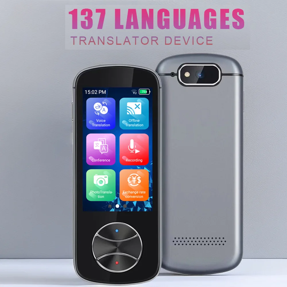 Portable Translator Device - Perangkat Penerjemah Bahasa, Penerjemah Instan Tanpa