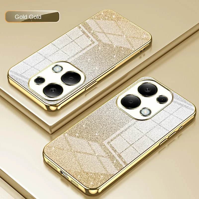 For Xiaomi Redmi Note 13 Pro Case Soft TPU Bling Glitter Slim Protective Back Cover Case For Xiaomi Redmi Note 13 Pro Plus Shell