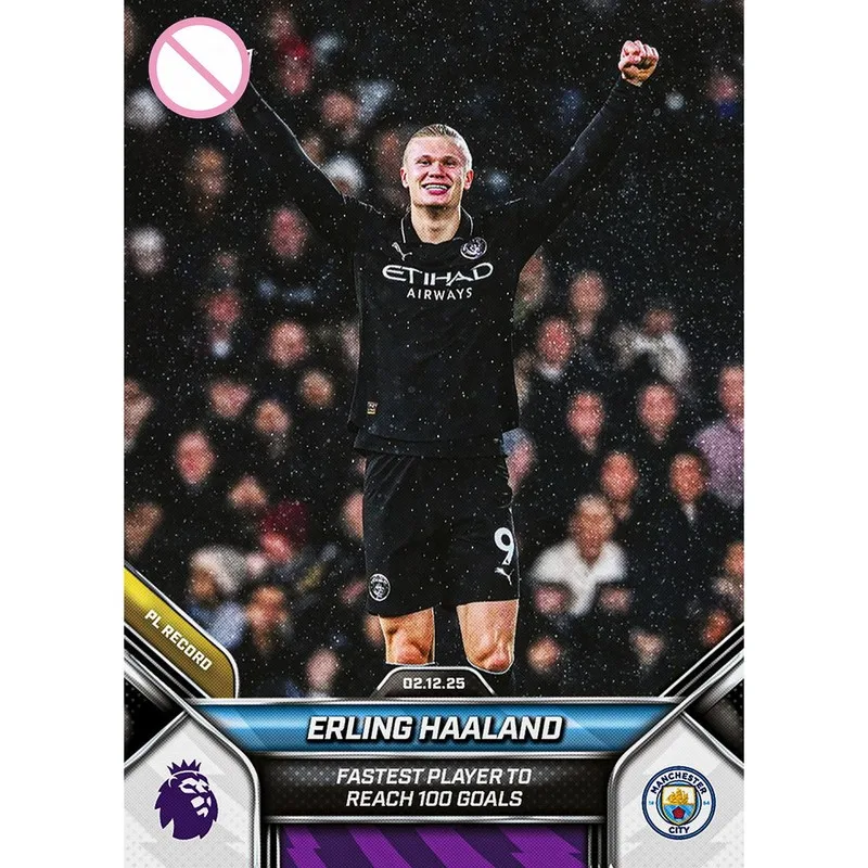DIY PANINI Football star signature card Erling Haaland LionelMessi Lamine Yamal Neymar Character collection signature card