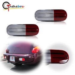 Gtinthebox Car Rear Bumper Reflector Backup Reverse Light Cover Housings Kit For 2001-2005 Chrysler PT Cruiser, No Bulb / Socket