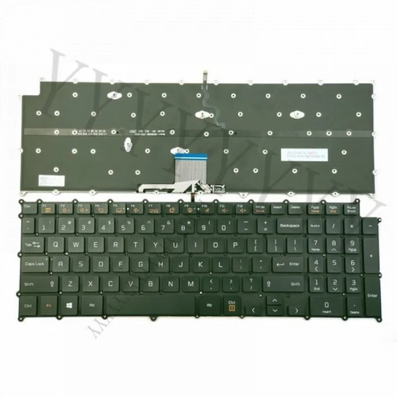 

Клавиатура q + с подсветкой для LG Gram 17Z90N 17Z90N-V 17Z90N-VA 17Z90N-VA50K 17Z90N-VA52J