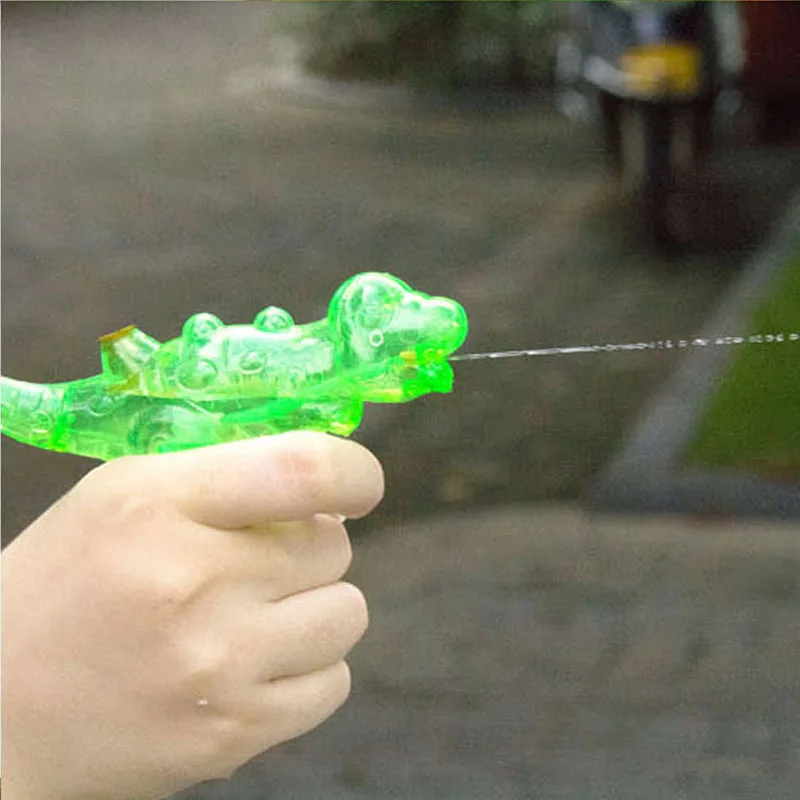 Mini pistola de dinossauro para crianças, pistola de água ao ar livre, piscina de verão, jogos de praia, blaster