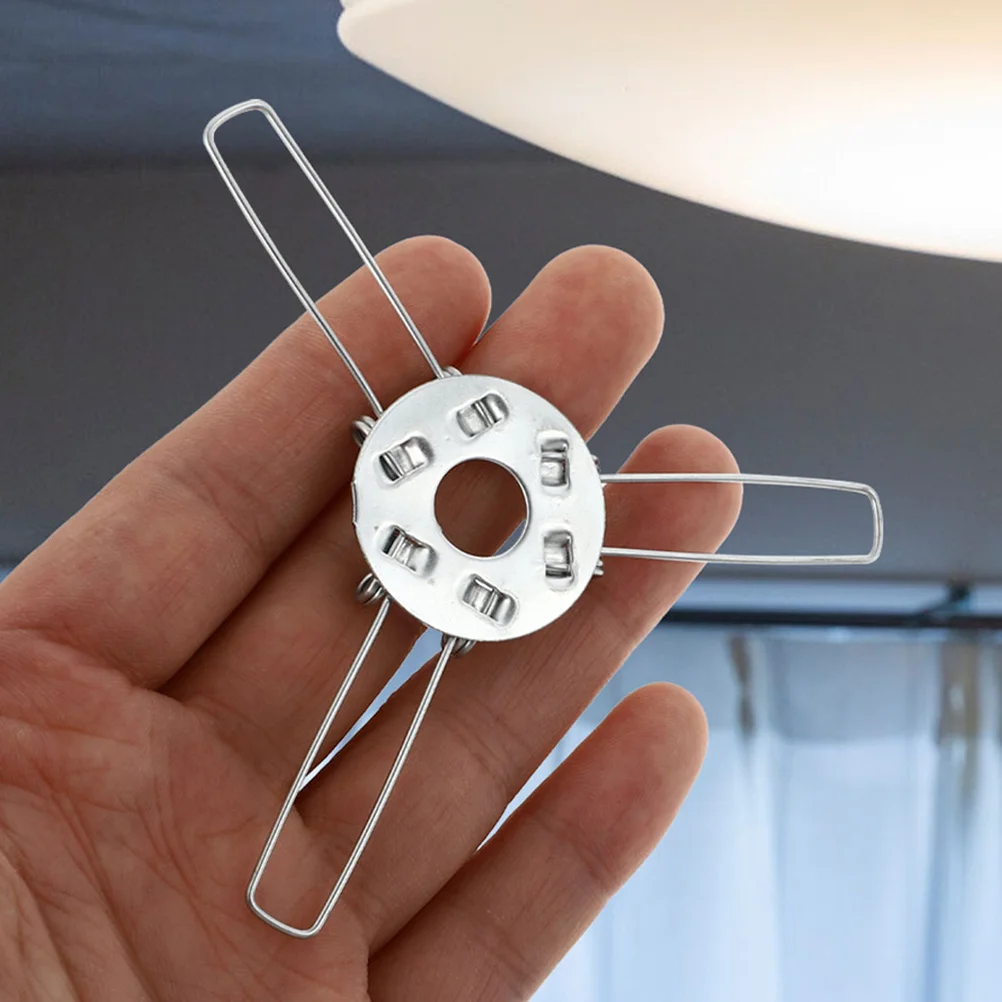 

24Pcs Lampshade Fixing Holders Industrial Strength Spring Clamps for Lamp Repair DIY Lighting Decorative Fixtures