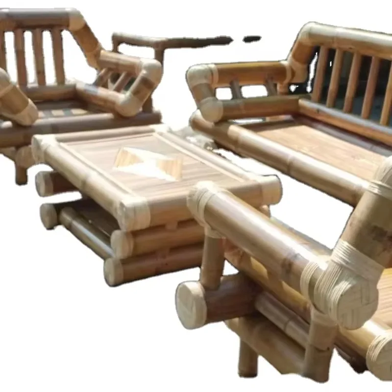 Natural Bamboo Table Highest Quality Convertible Home Furniture Best Selling Low Market Apartment Supermarket