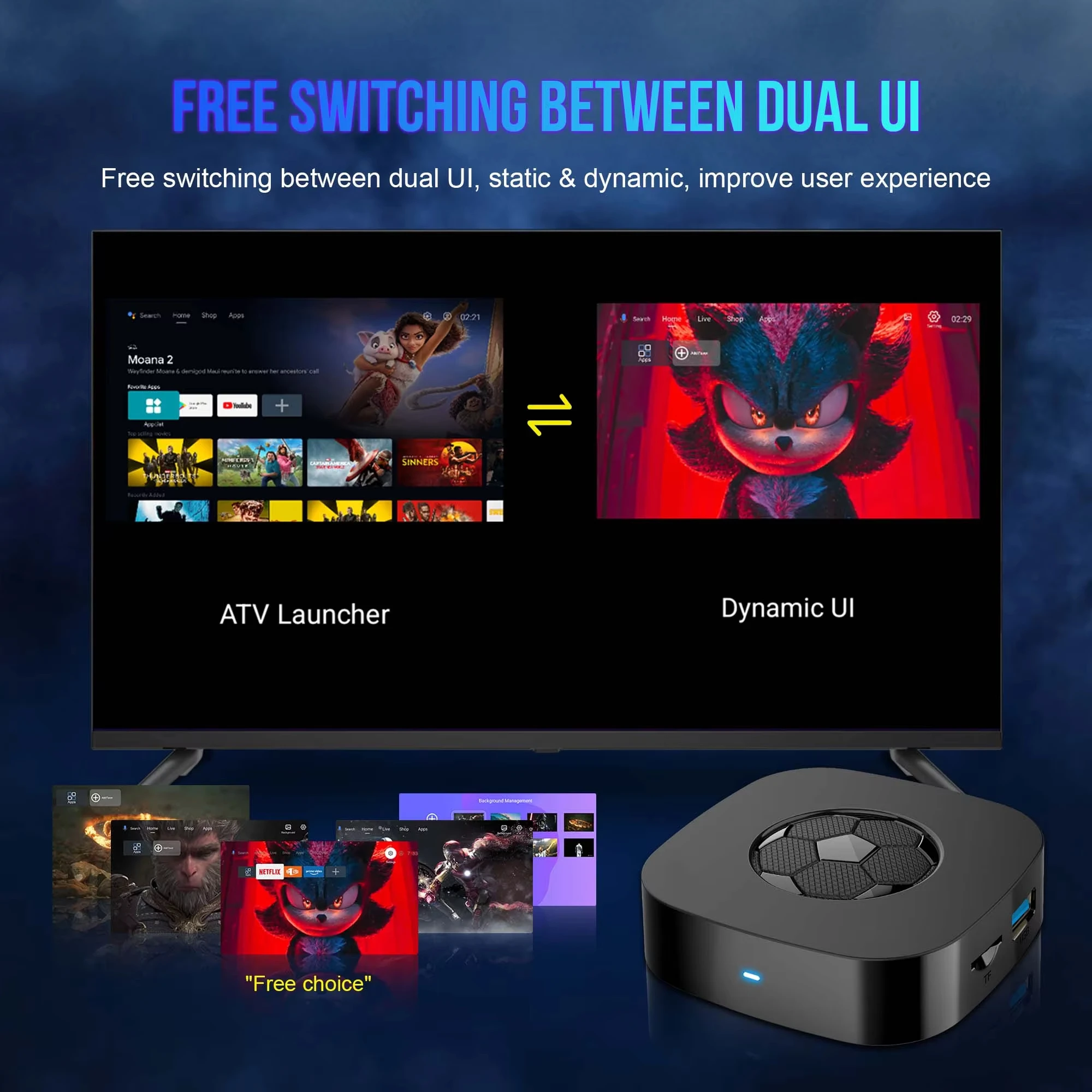Lecteur multimédia en streamin - Home Cinema Youtube avis et prix