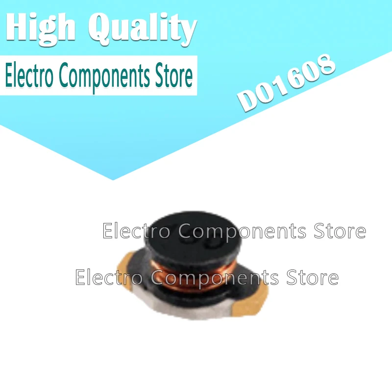 5PCS DO 1608 DO1608-4R7M DO1608 DO/DS Series Power Inductors 4.7UH 1.5A 6.6x4.45x3mm