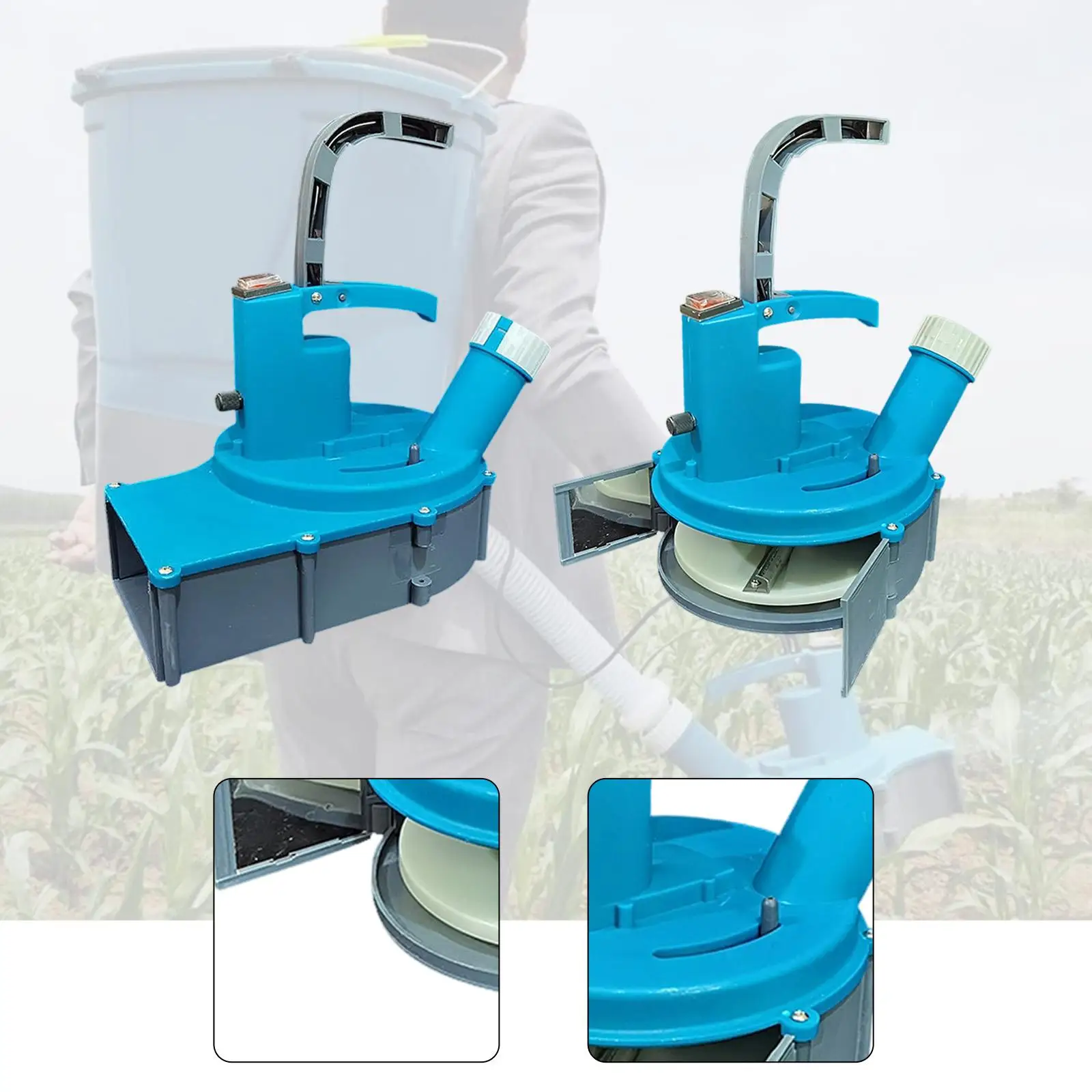 

Электрическая насадка-распределитель удобрений: прочная пластиковая деталь для эффективного ухода за фермой и садом